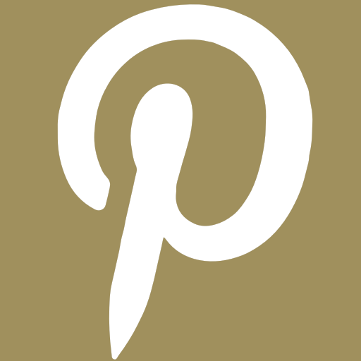Gold Pinterest Logo